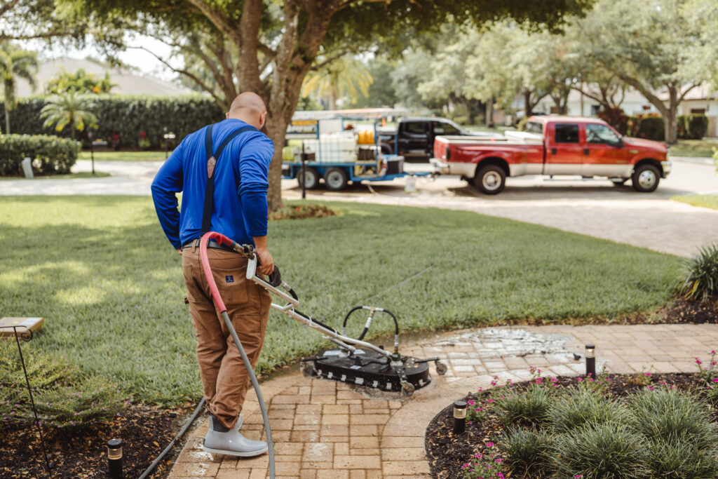 power washing services, pressure washing, surface cleaning, brick pavers, brick cleaning, brick paver cleaning, southwest florida, lee county, collier county, Naples, Fort Myers, Bonita Springs, Cape Coral, Sanibel Island, Captiva, Babcock Ranch, Labelle, Buckingham, Lehigh Acres, Estero, Ave Maria, Everglades City