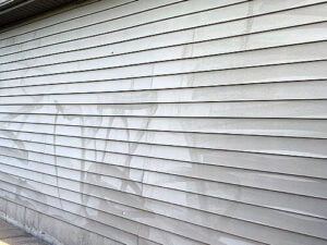 damaged surface from improper pressure washing